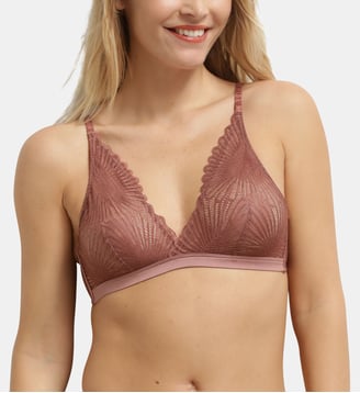 Soutien-gorge triangle sans armatures Chocolove - Dim - Marron clair