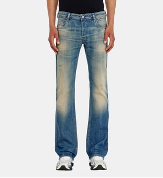 Bootcut Jeans Low Waist 2007 Zatiny - Diesel - Bleu moyen
