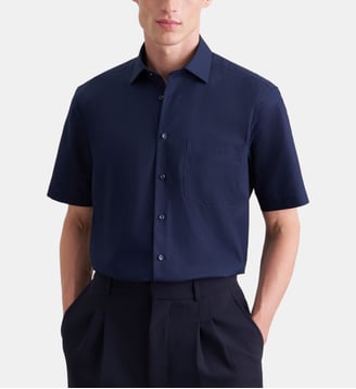 Chemise d'affaires 1/2 Regular Col Kent - Seidensticker - Navy