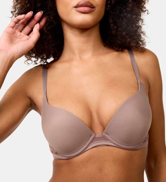 Soutien-gorge push-up Sin marron Maison Lejaby