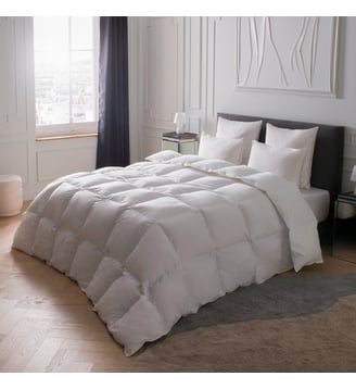 Couette Silene Synthétique Chaude - Anne de Solène - Blanc