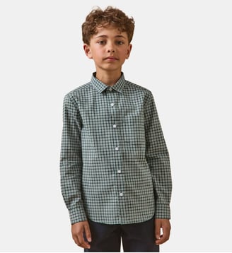 Chemise à carreaux - Cyrillus - Vert