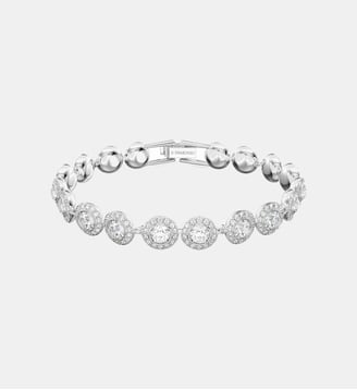 Bracelet Una Angelic, Petit, Métal rhodié - Swarovski - Argenté