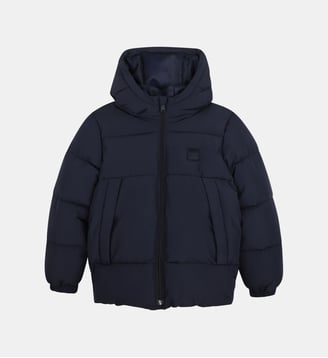 Doudoune à capuche BOSS Kidswear