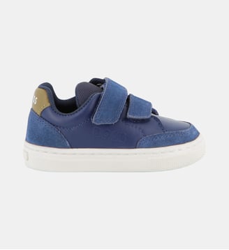 Baskets à bandes auto agrippantes - BOSS Kidswear - Bleu cargo