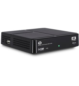 Décodeur TNT TNT 4K Terrestra DVB-T2 HEVC - Essentiel B - Standard