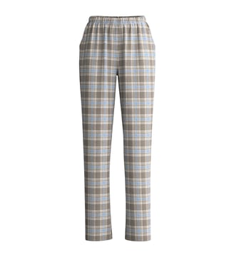 Pantalon en flanelle avec poches latérales Alpine M&M Calida