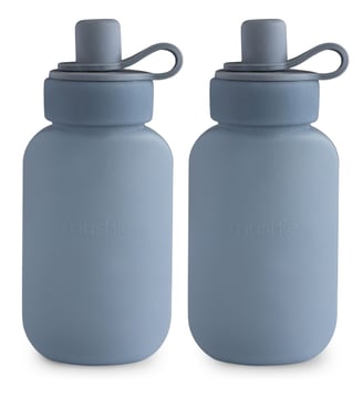 Lot de 2 gourdes alimentaires Mushie