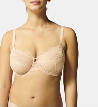 Soutien-gorge avec armatures emboitant - Peau Rosée - Simone Pérèle - Rose