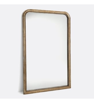Miroir en manguier massif 100x160 cm - La Redoute Interieurs - Doré vieilli