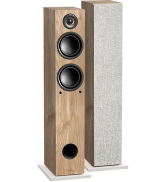 Enceinte colonne ELARA LN05A Chene Clair x2 - Triangle - Bois clair