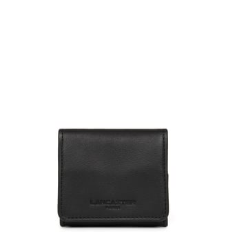 Porte-monnaie Soft Vintage  en cuir - Lancaster - Noir