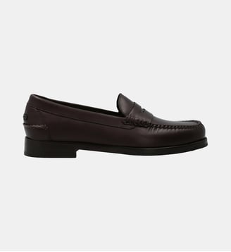 Mocassin cambridge - cuir lisse - Fairmount - Bordeaux