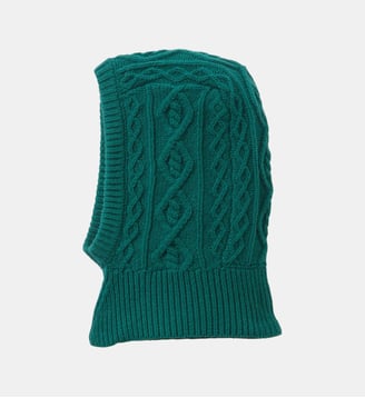 Cagoule torsadée avec laine Cyrillus