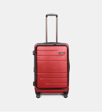 Valise CDG soute M Bagages - Lancaster - Rouge carmin