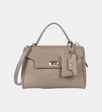 Sac à main Mademoiselle Grace en cuir - Lancaster - Sable foncé