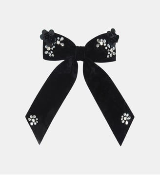 Barrette -  velours sequins - Tartine Et Chocolat - Noir