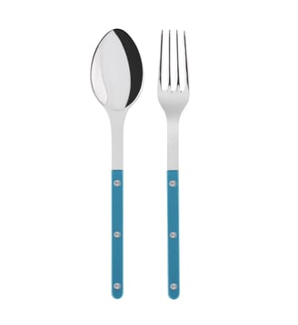 Couverts de service, - Sabre - Bleu turquoise