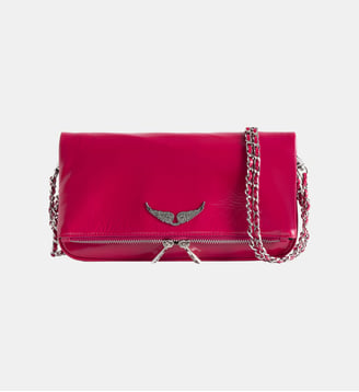 Pochette Rock Vintage Patent - Zadig&Voltaire - Rose podium