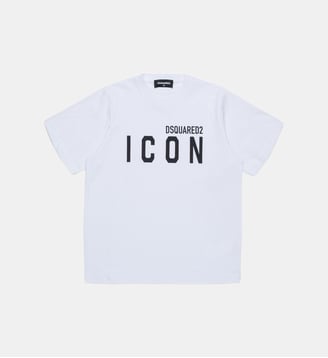 T-shirt avec logo ICON - Dsquared2 - Blanc