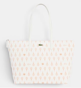 Grand sac cabas Édition Roland-Garros - Lacoste - Blanc