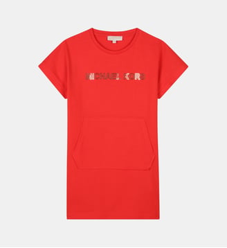Robe à manches courtes - Michael Kors Kids - Minium