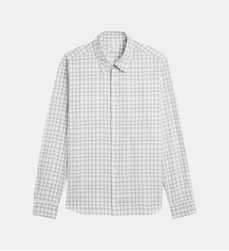 chemise en coton - Agnès b. - Gris finistere