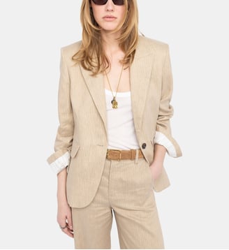 Blazer Vavy - Zadig&Voltaire - Beige cookie