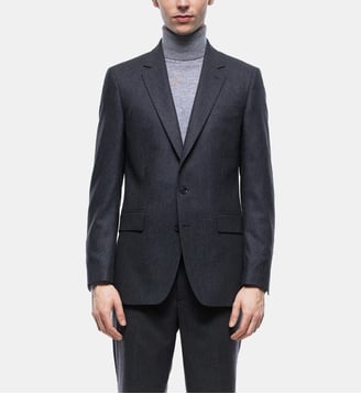 Veste de costume slim en laine - Fursac - Anthracite