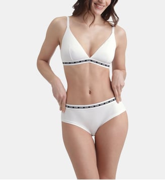 Shorty en coton modal Icons Essentiel - Dim - Blanc