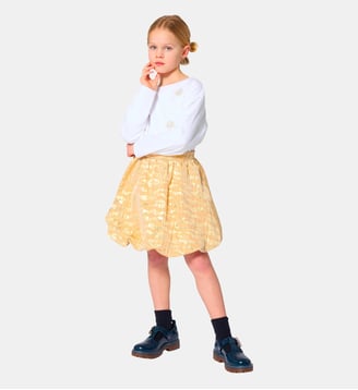 Jupe de cérémonie - Kenzo Kids - Beige doré