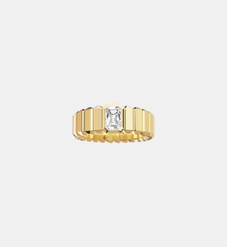 Bague Graphique - APM Monaco - Jaune