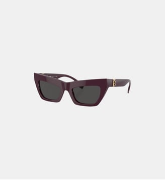 Lunettes de soleil Œil de chat BE4405 - Burberry - Bordeaux