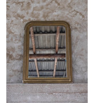 Miroir Louis Philippe Igor N°1169- Produit chiné - Debongout - Doré
