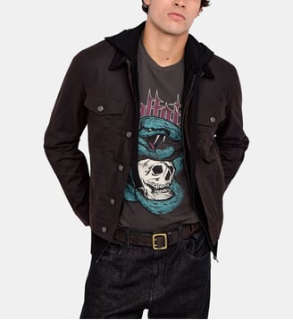 Blouson Bases - Zadig&Voltaire - Marron dark chocolate