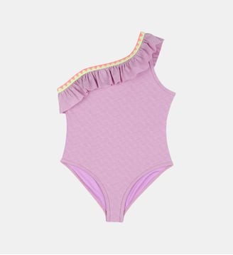 Maillot de bain 1 pièce - Billieblush - Guimauve