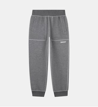 Pantalons réversibles - DKNY - Gris chiné foncé