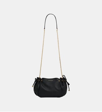 Sac en cuir grainé - LE MINI 24 - Gerard Darel - Noir