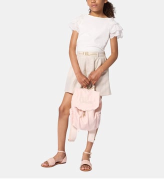 T-shirt manches ballon - Chloe Kids - Off white