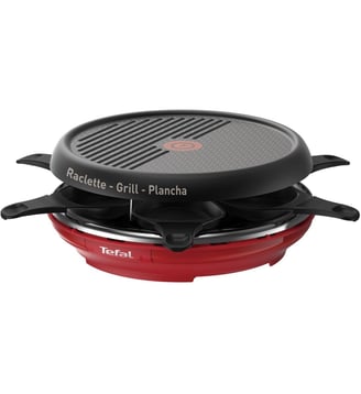 Raclette RE12A512 Colormania rouge - Tefal - Rouge