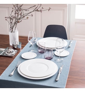 COLLECTION L BLANC Assiette à pain 14 cm - Degrenne - Blanc