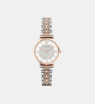 Montre Emporio Armani Blanc AR1926 - Emporio Armani - Doré rosé