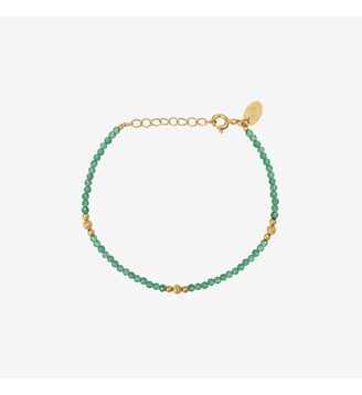 Bracelet doré améthyste - JERI Caroline Najman