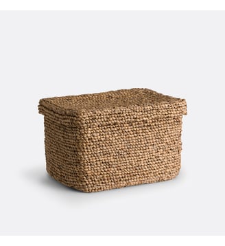 Malle en jacinthe d'eau L51 cm - La Redoute Interieurs - Naturel