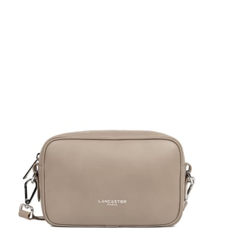 Sac trotteur Donna Ama en cuir - Lancaster - Mastic