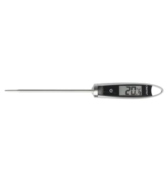 Thermomètre de cuisine digital POC inox L25 cm - Cristel - Noir