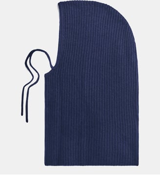 Cagoule en cachemire à côtes - DORY - Gerard Darel - Marine