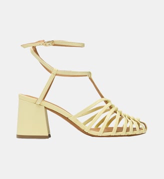 Sandales à talons Ciana - Odaje - Jaune