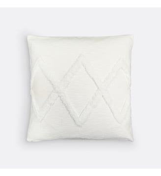 Housse de coussin en coton tufté 65x65cm La Redoute Interieurs