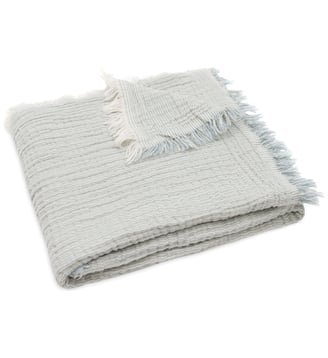 Couverture en gaze de coton - Jollein - Vert d'eau